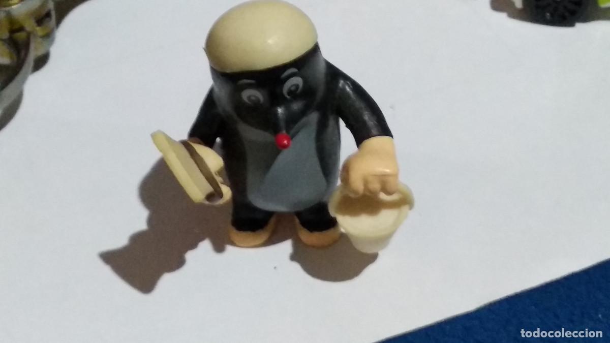 Figuras de Goma Kinder: El peque&ntilde;o topo, PINTOR Krtel Little Mole Cartoon KINDER -