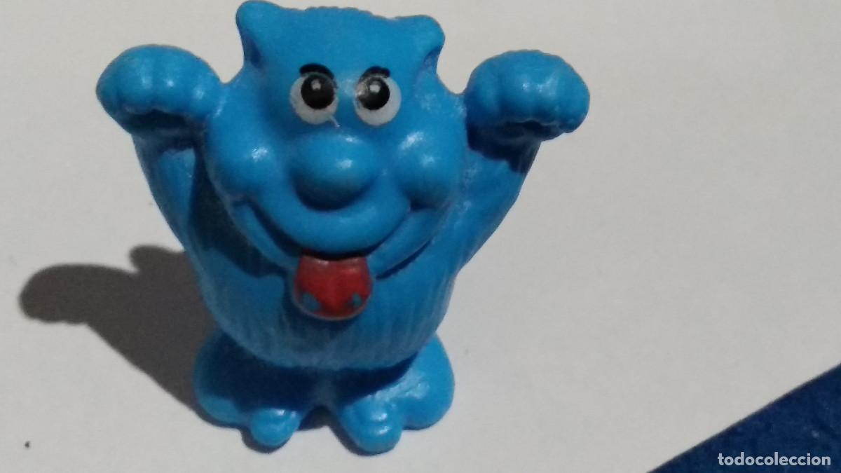 Figuras de Goma Kinder: FIGURA KINDER MONSTRUO AZUL