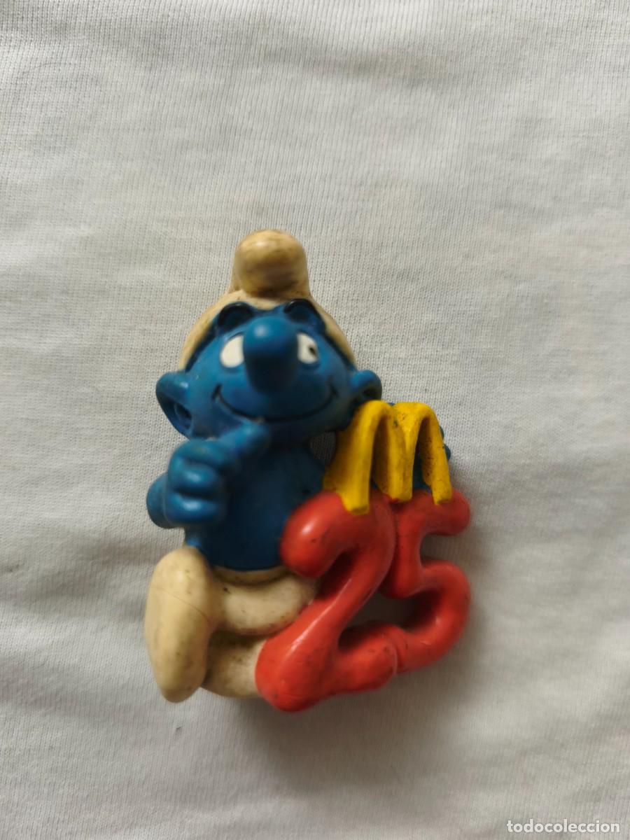 Figurines en Caoutchouc et PVC: Pitufo peyo a&ntilde;os 80 aniversario 25 a&ntilde;os macdonalds estado muy bueno