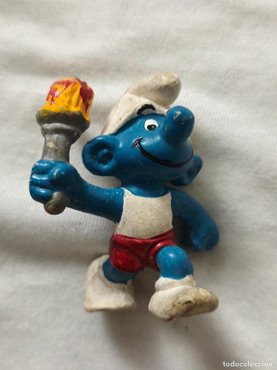Figurines en Caoutchouc et PVC: Pitufo peyo a&ntilde;os 80 estado muy bueno
