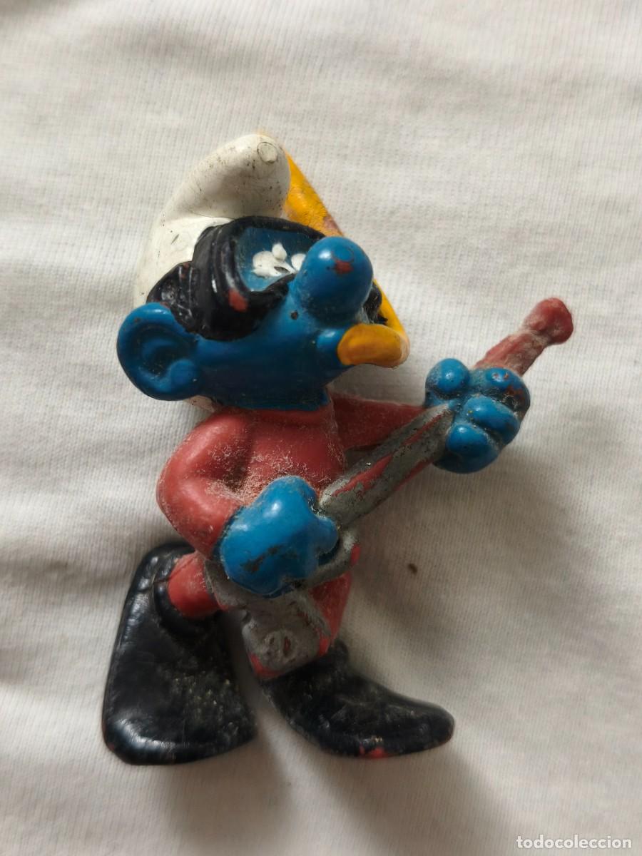 Figurines en Caoutchouc et PVC: Pitufo peyo a&ntilde;os 80 estado muy bueno