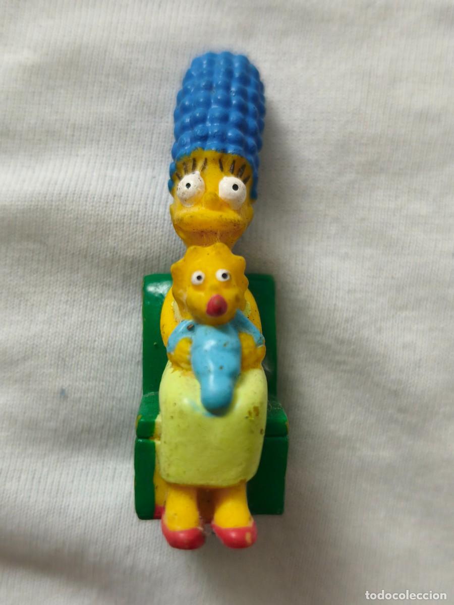 Figuras de Goma y PVC: Figura los simpson estado muy bueno