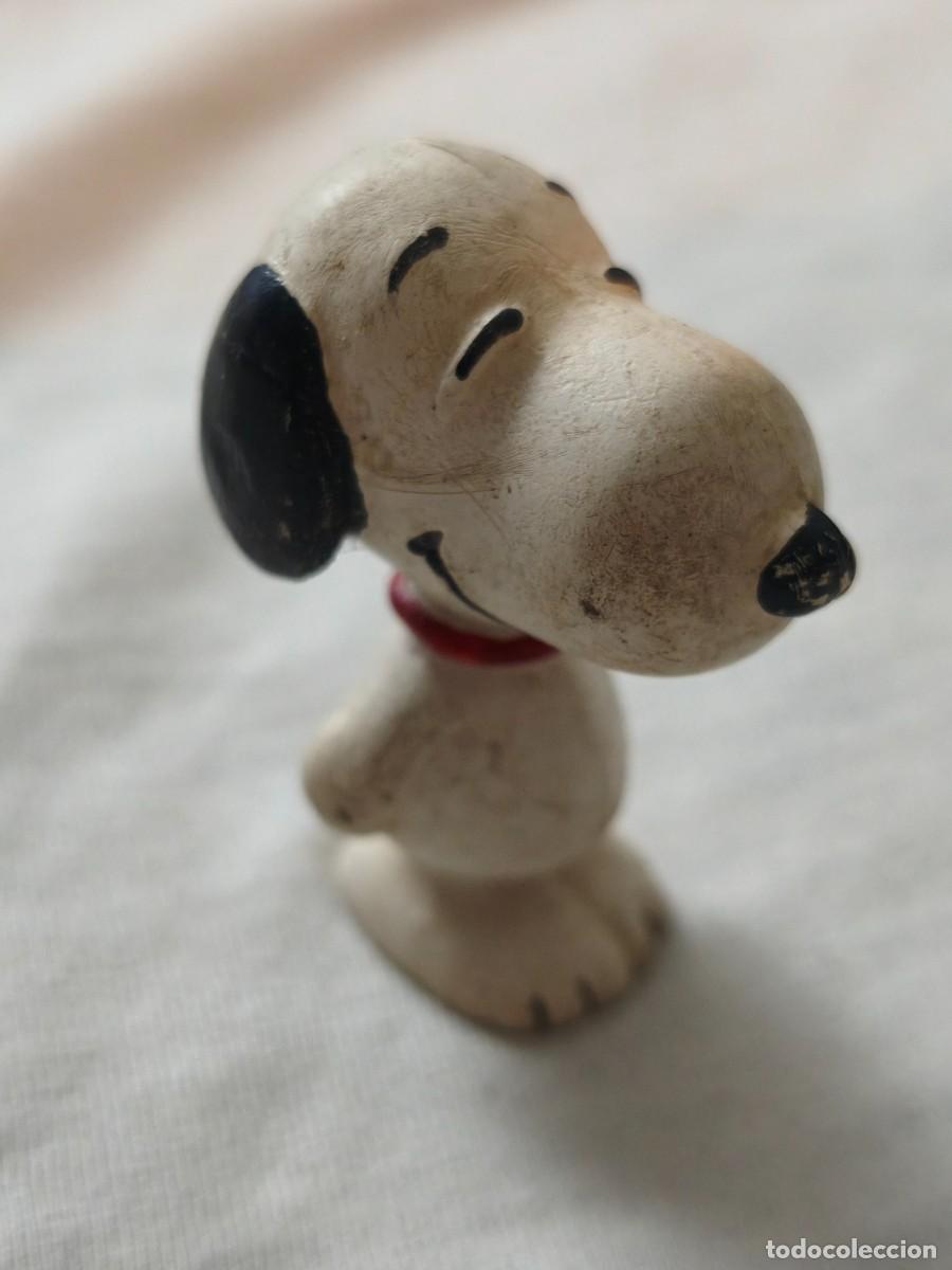 Figuras de Goma y PVC: Figura de snoopy made in spain estado muy bueno