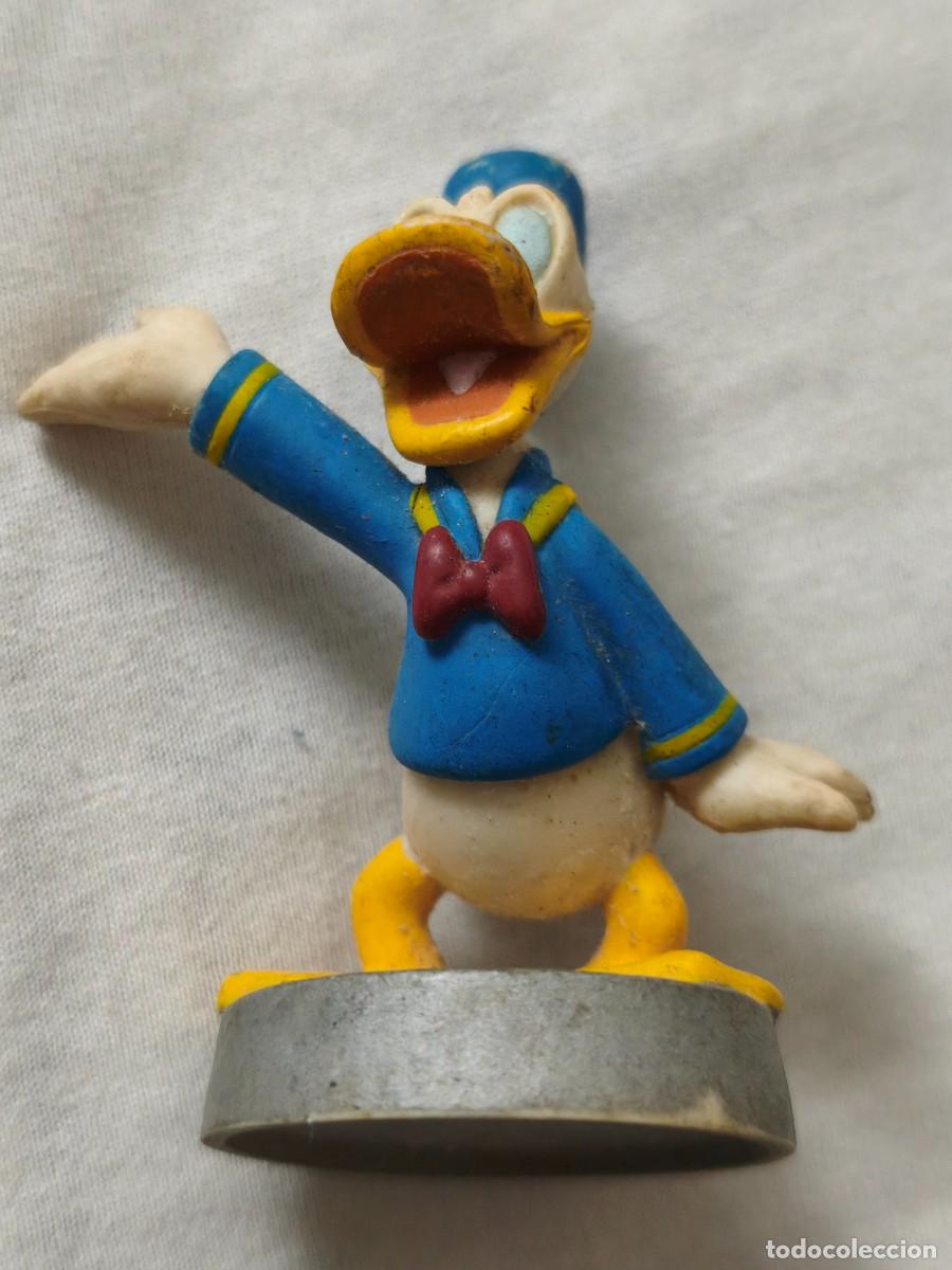 Figuras de Goma y PVC: Figura de pato donald made in spain estado muy bueno