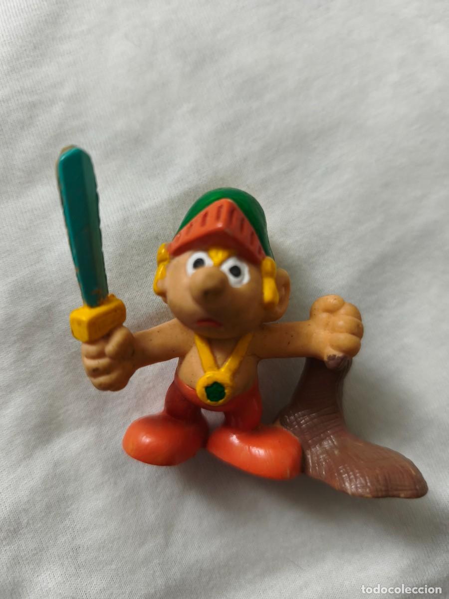Figurines en Caoutchouc et PVC: Pitufo romano muy dificil estado muy bueno