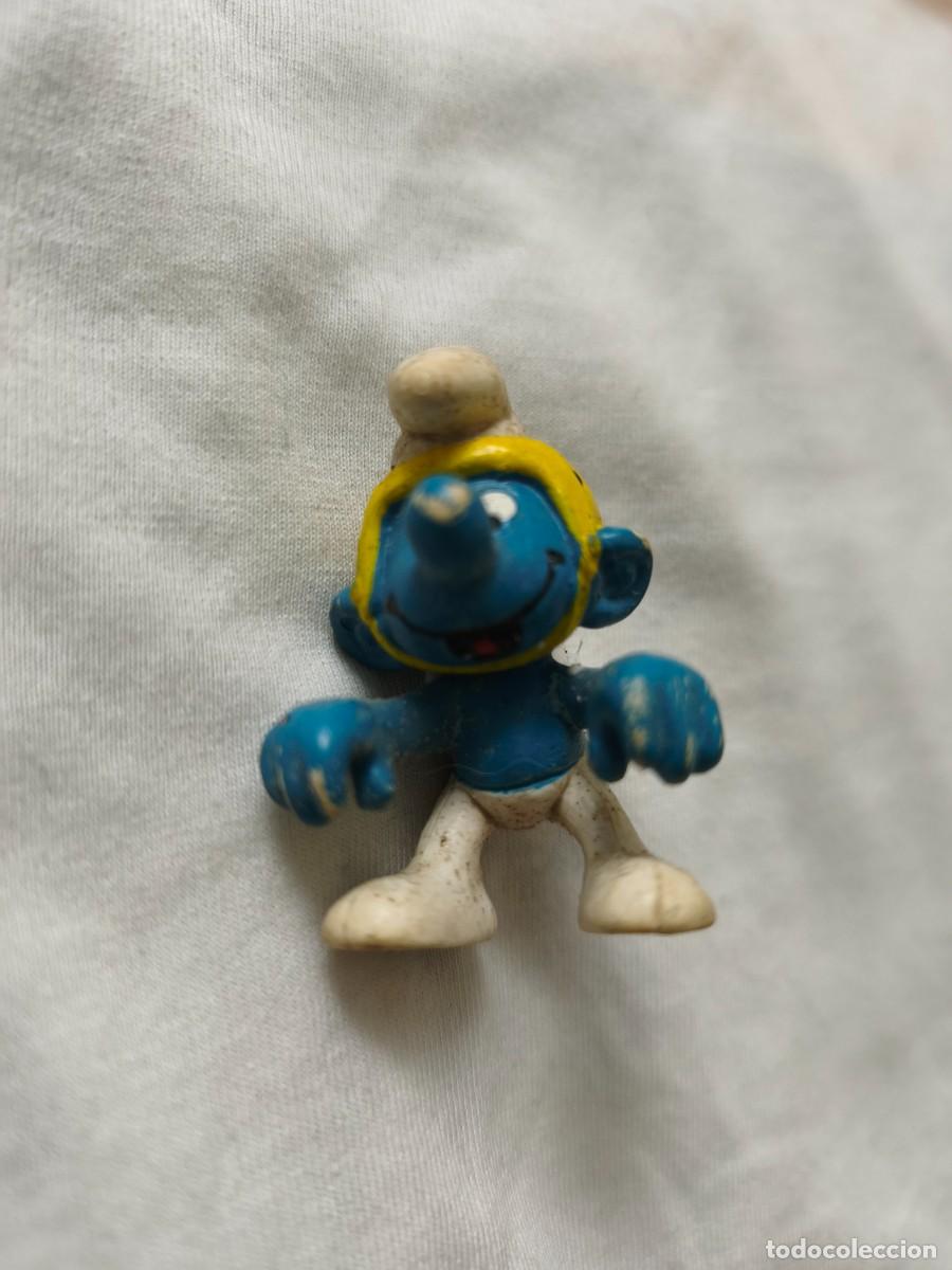 Figuras de goma y PVC: Pitufo peyo estado bueno - Foto 1