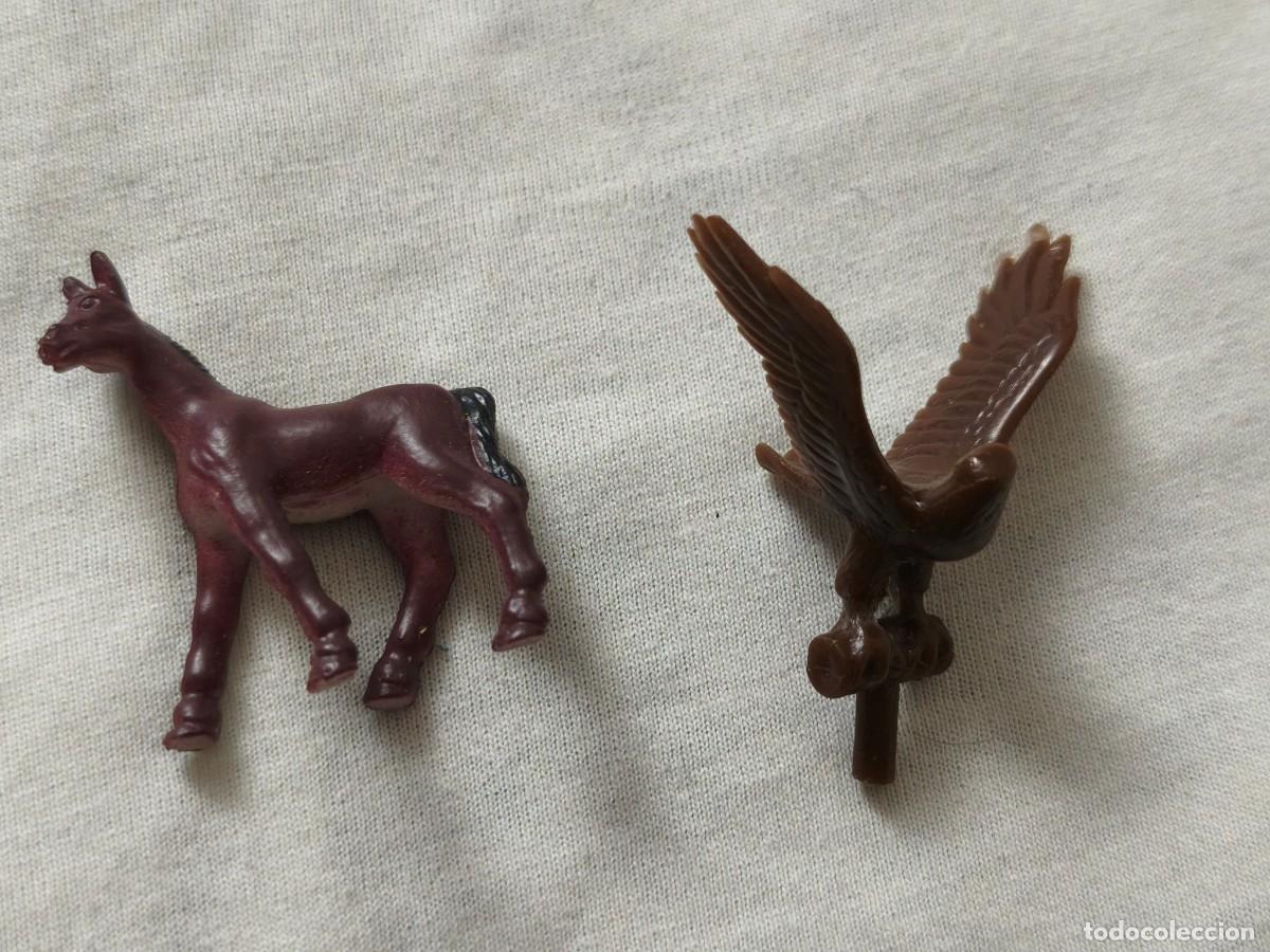 Figurines en Caoutchouc et PVC: 2 mini figuras estado muy bueno