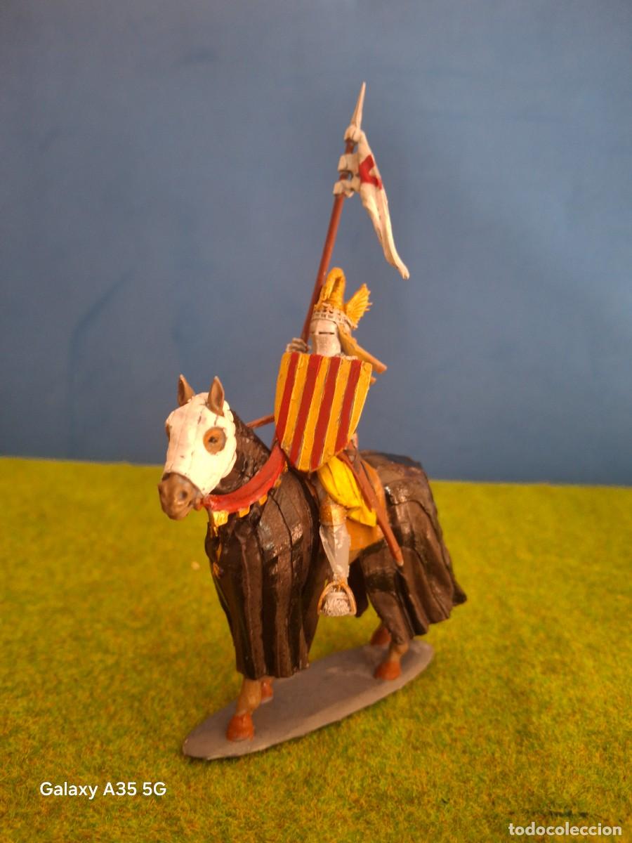 Figurines en Caoutchouc et PVC: SOLDADOS DE PLASTICO JAUME I el CONQUERIDOR 3d SPEIRA 6,5 cm NUEVO