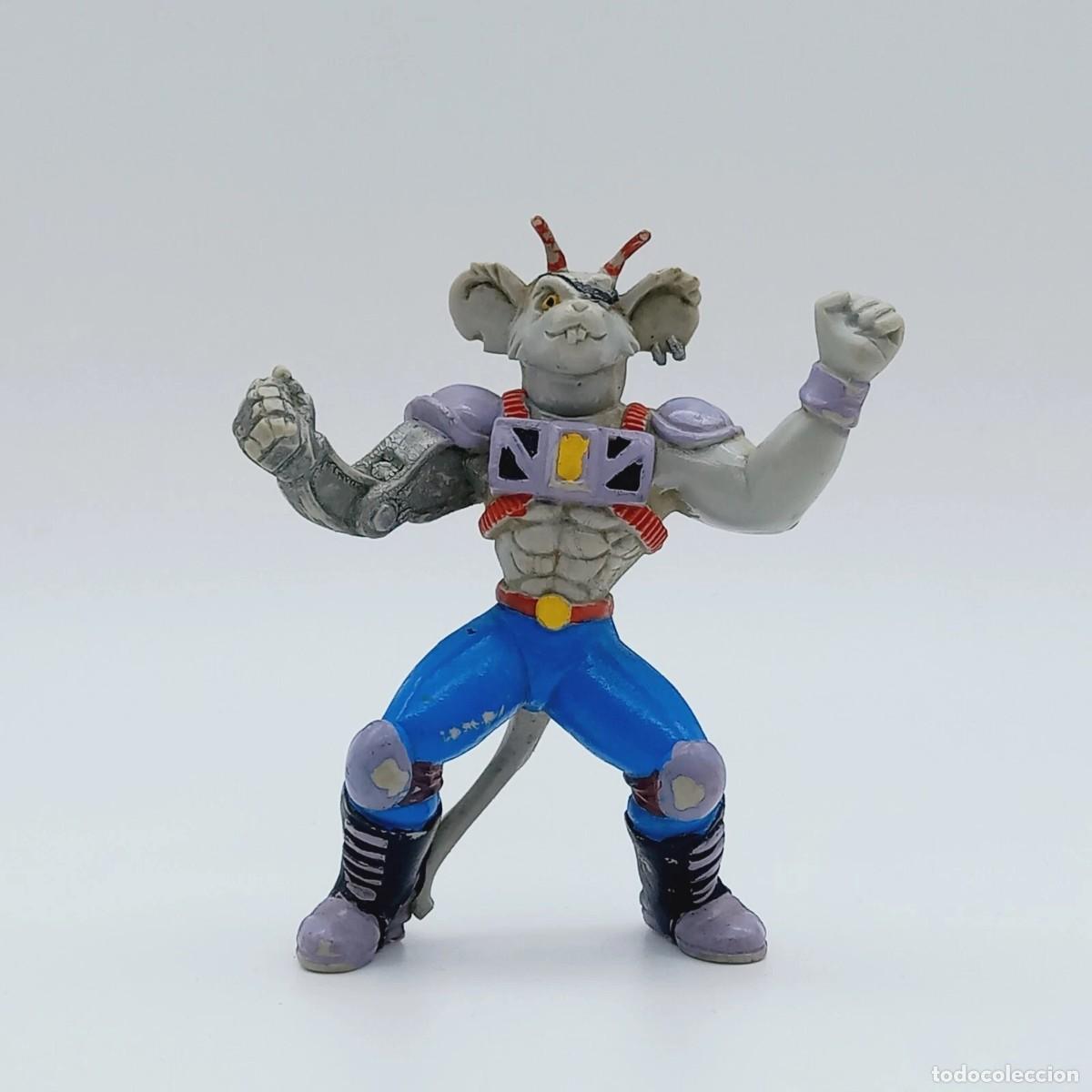 Figurines en Caoutchouc et PVC: mu&ntilde;eco Figure PVC Throttle Biker Mice from Mars (Motorratones de Marte) 1994 Yolanda