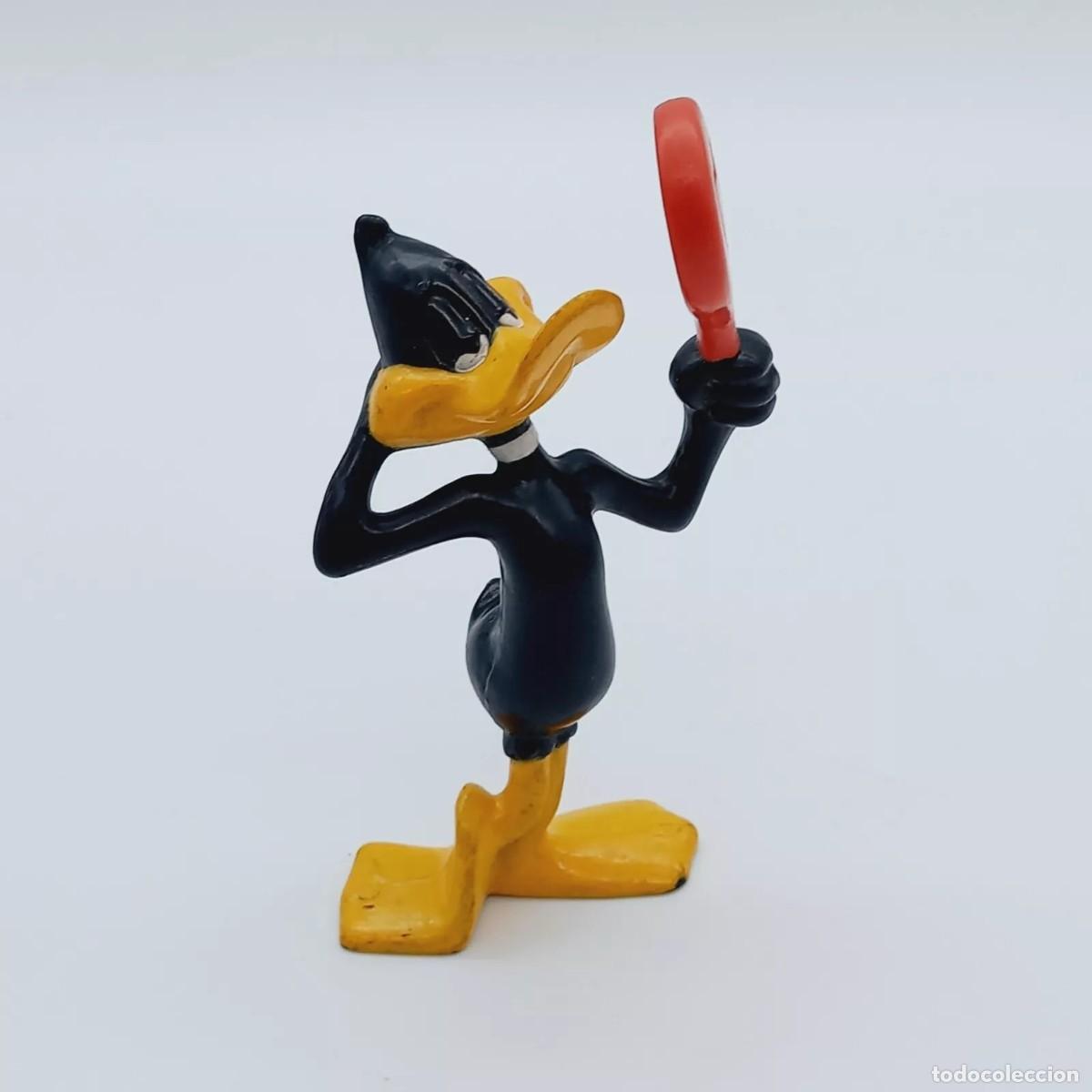Figurines en Caoutchouc et PVC: mu&ntilde;eco PVC Figure Lucas Duck Pato con espejo Looney Tunes 1994 Warner Bros Bugs bunny friends