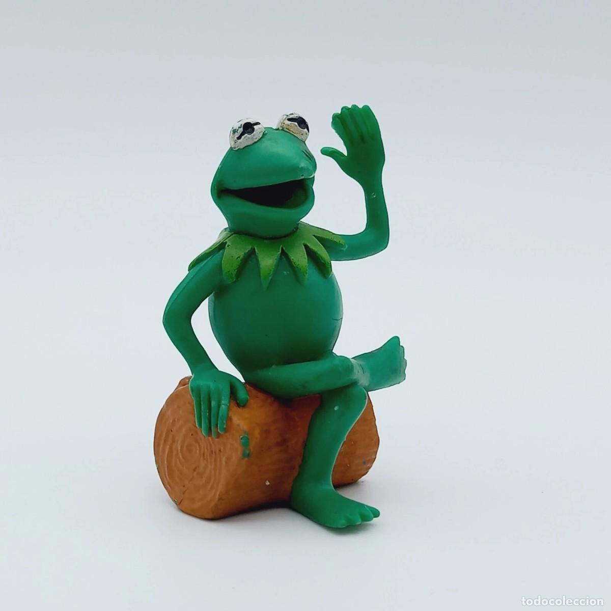 Rubber and PVC Figures: mu&ntilde;eco PVC Figure Sesame Street Muppets Kermit the Frog 1984 Comics Spain Rana gustavo barrio sesamo