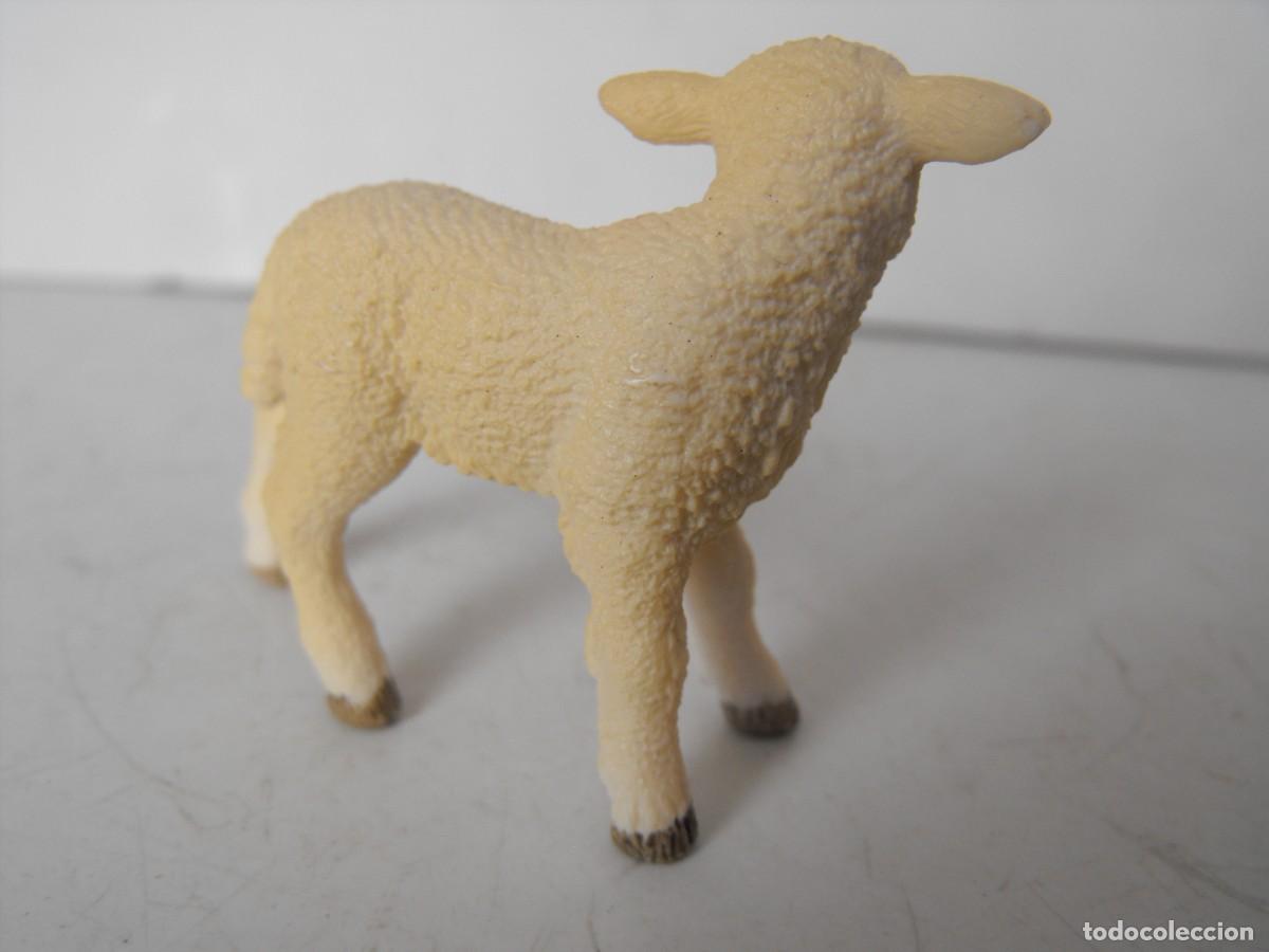 Figuras de goma y PVC: SCHLEICH. Figura de cordero. - Foto 2