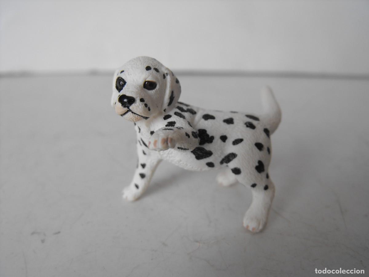 Figurines en Caoutchouc et PVC: SCHLEICH. Figura de cachorro de perro d&aacute;lmata.