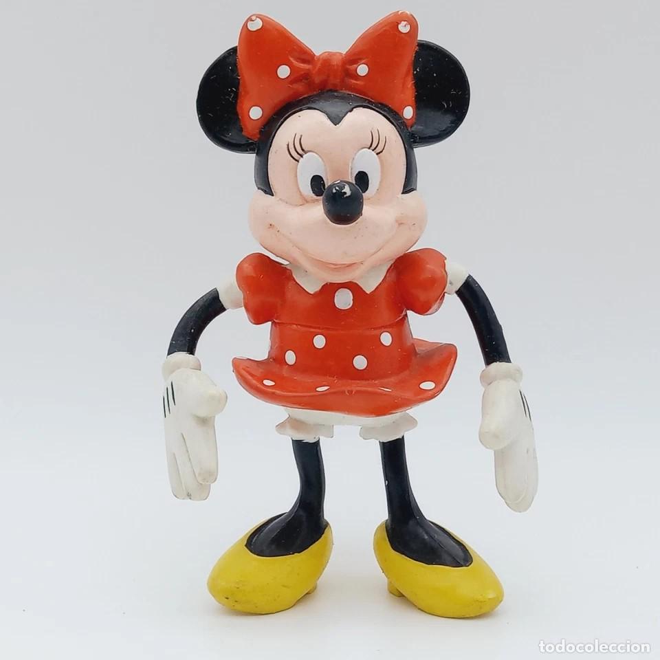 Figuras de Goma y PVC: GRAN MU&Ntilde;ECO PVC Figure bendable PVC Minnie Mouse Disney Applause vintage official 90s