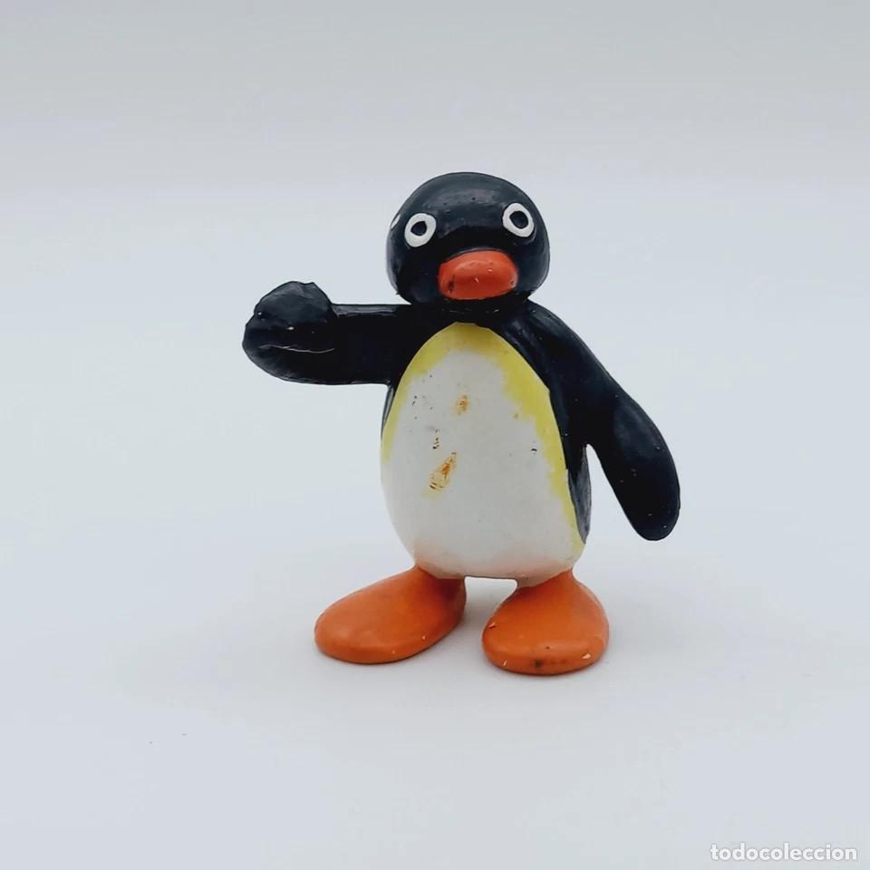 Figuras de Goma y PVC: mu&ntilde;eco PVC Figure Pingu 1990 Bullyland handpainted made in Germany vintage genuine