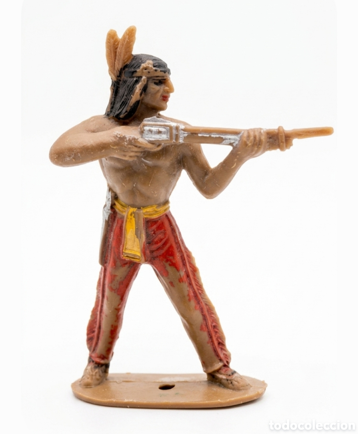 Figuras de Goma y PVC: Comansi. Figura Indio. Oeste