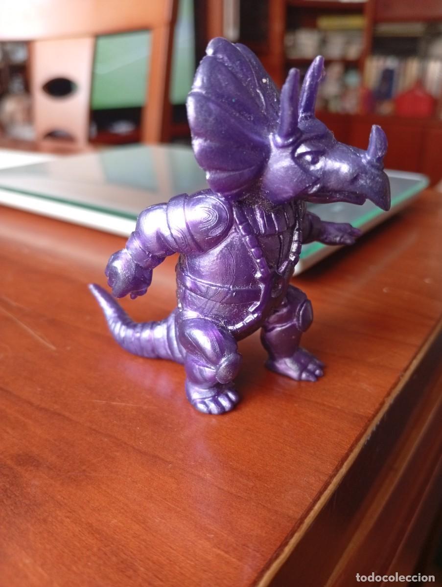 Figuras de Goma y PVC: MU&Ntilde;ECO FIGURA PVC DINOSAUCERS DINOSAURIO YOLANDA TV MORADO DINOSAUCER TRICERO