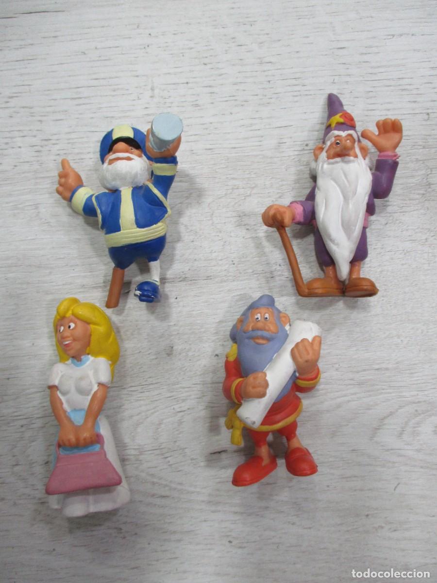 Figuras de Goma y PVC: SERIE TV - LOTE - LOS BOBOBOBS - CAPITAN BOB , MAGO CORNELIUS ,ETC - BRB -MUY BUEN ESTADO