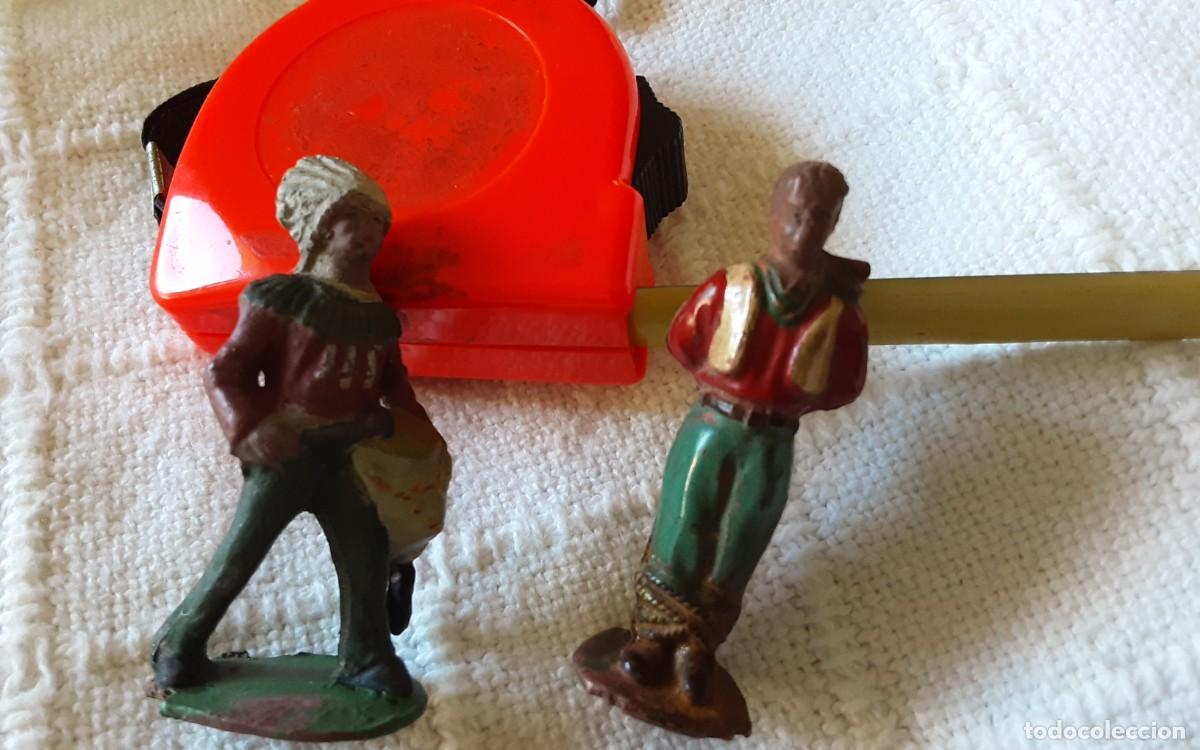 Figuras de Goma y PVC: Dos figuras Reamsa goma