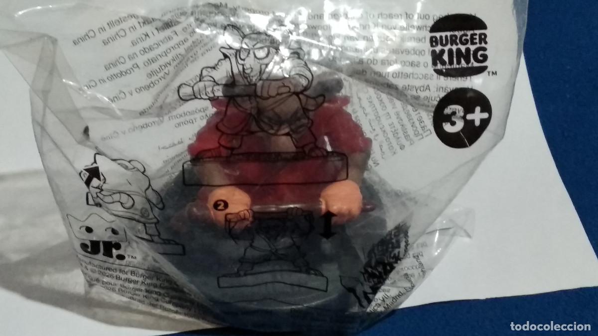 Figuras de Goma y PVC: FIGURA PROMOCIONAL JR BURGER KING TORTUGAS NINJA TURTLES MAESTRO SPLINTER NUEVO SIN ABRIR