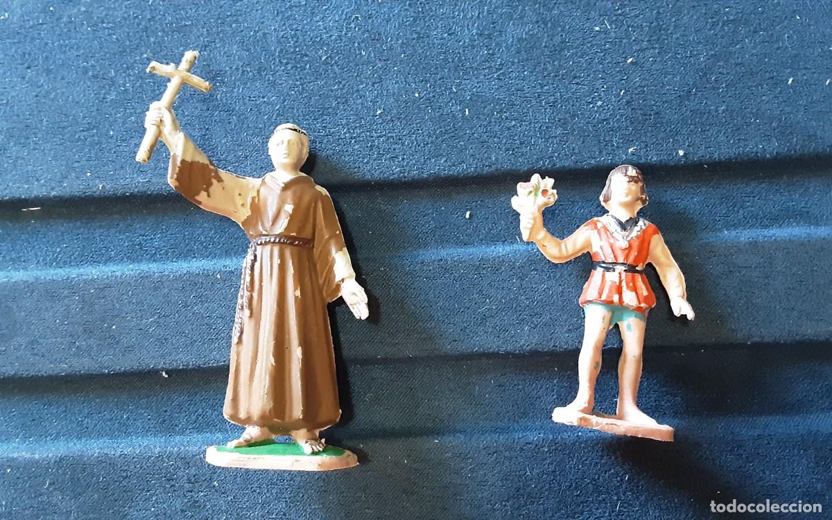 Figuras de goma y PVC: 2 figuras Jecsan corte feudal - Foto 2