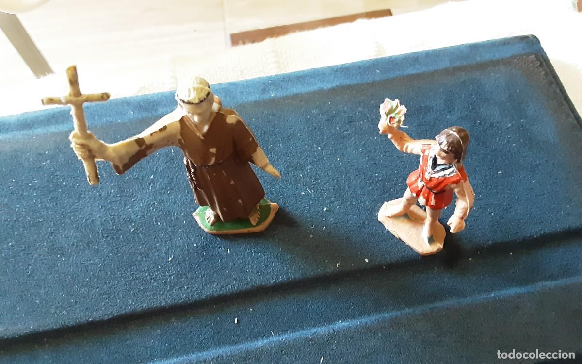 Figuras de goma y PVC: 2 figuras Jecsan corte feudal - Foto 4