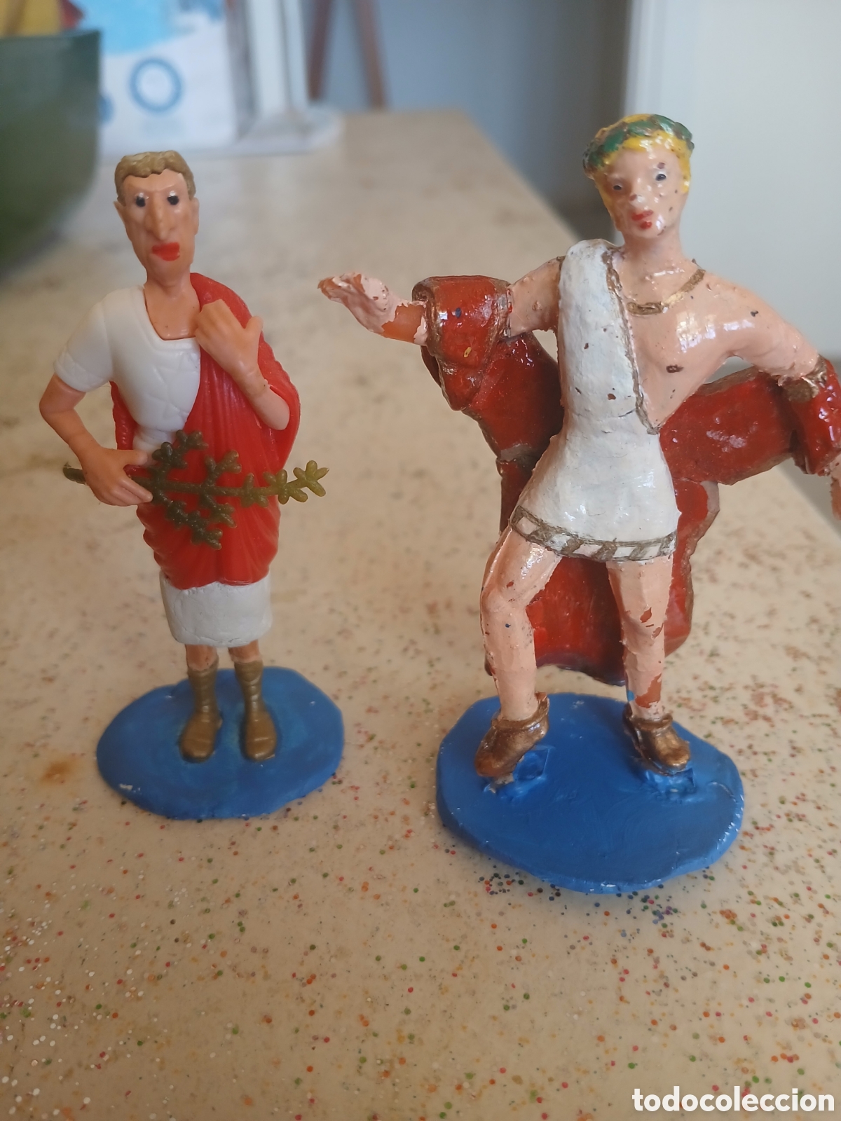 Figuras de Goma y PVC: Figuras de romanos cesar