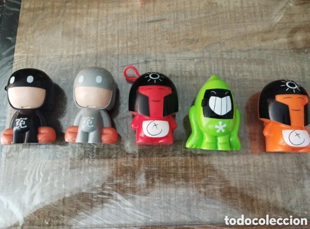Figuras de Goma y PVC: Portagogos Lote de 5