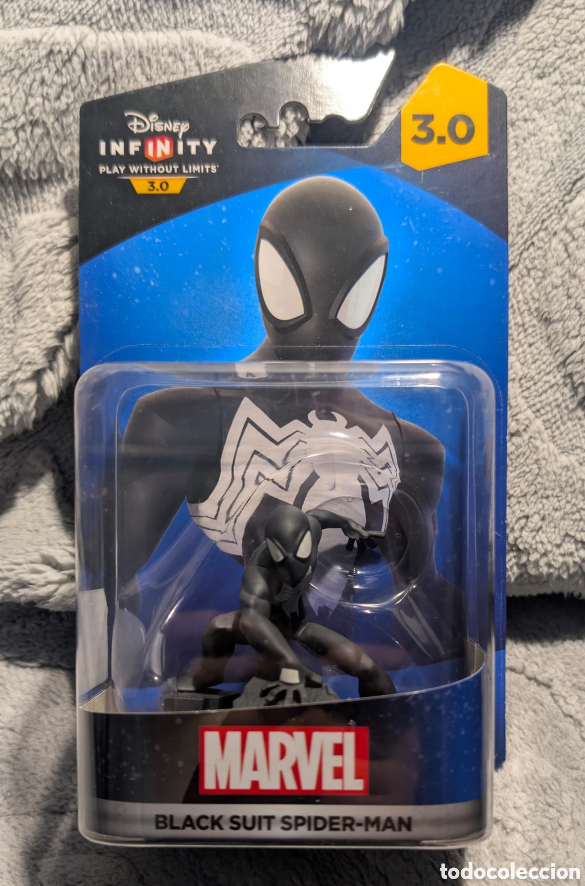 Figuras de Goma y PVC: Disney Infinity Spiderman black suit
