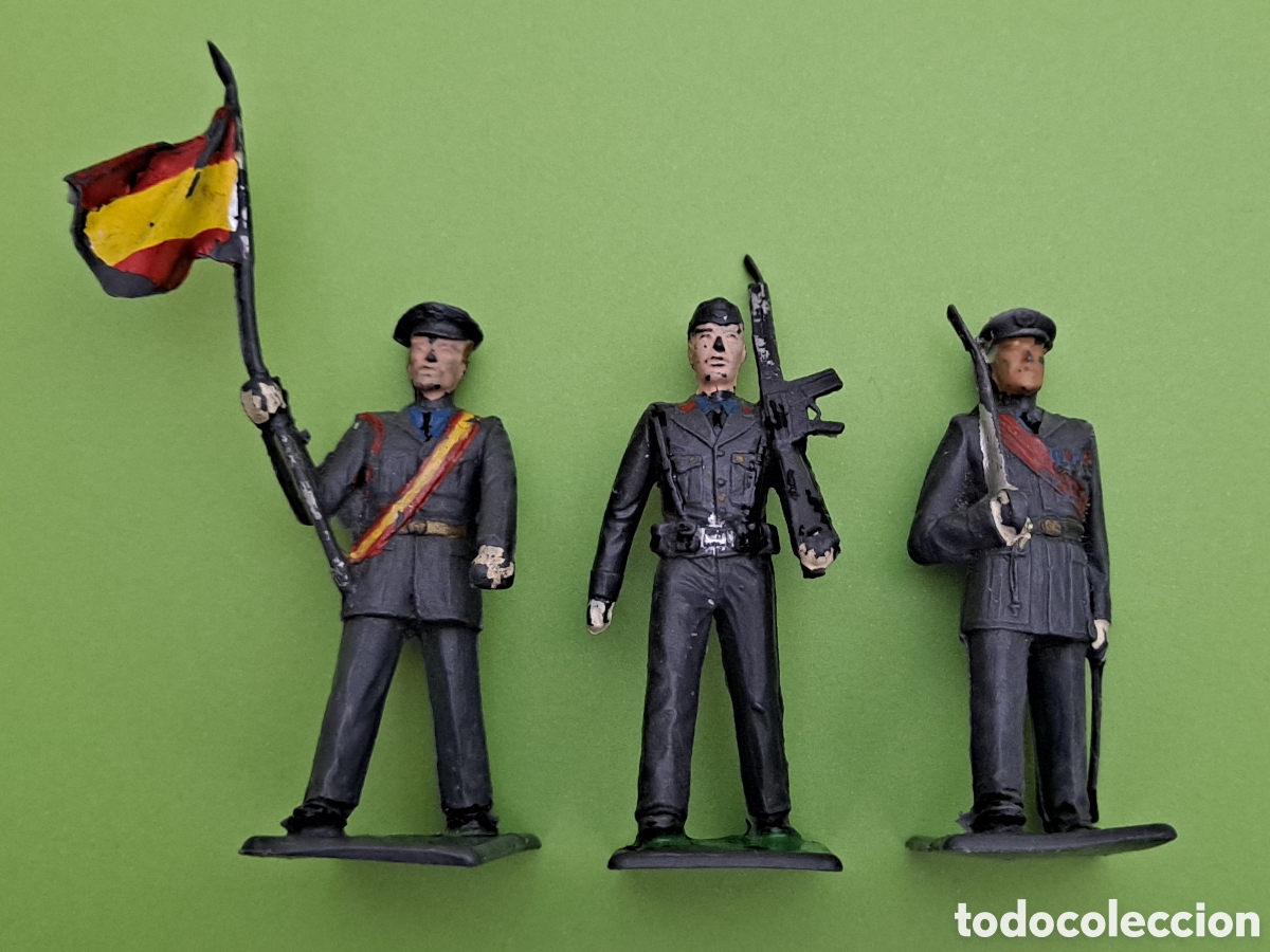 Figuras de Goma y PVC: Reamsa bandera soldados aviaci&oacute;n