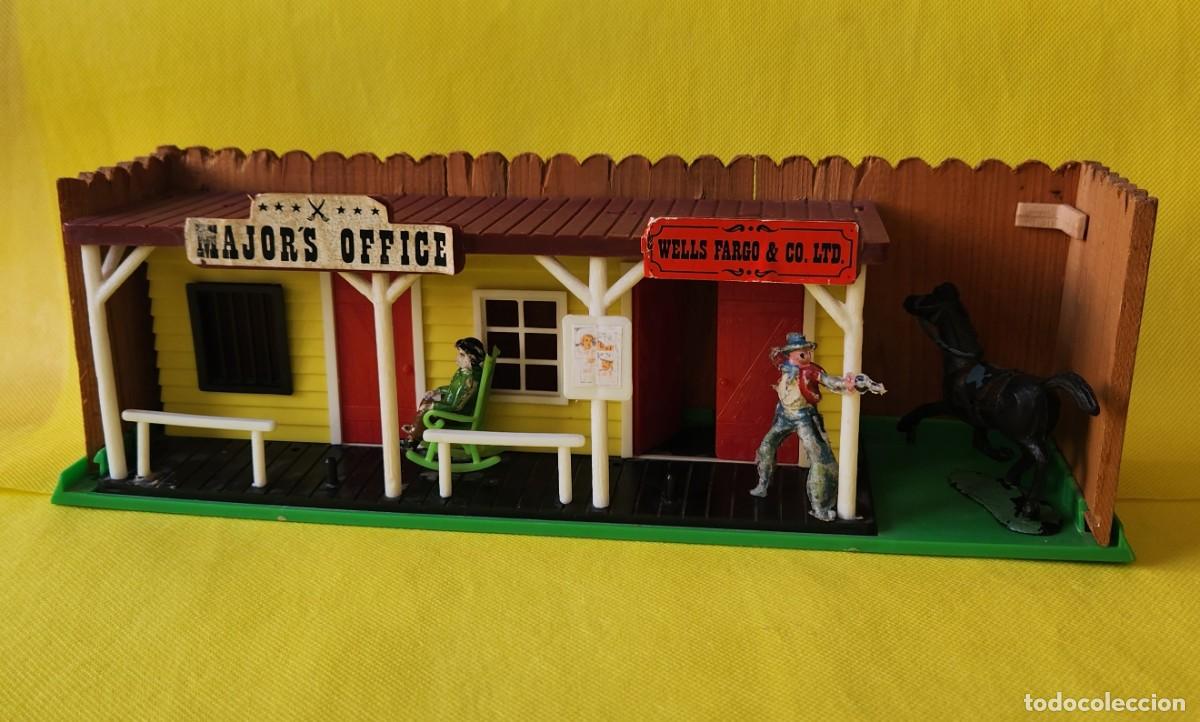 Figuras de Goma y PVC: COMANSI Lejano Oeste - OFICINA DEL ALCALDE - soldaditos vaqueros