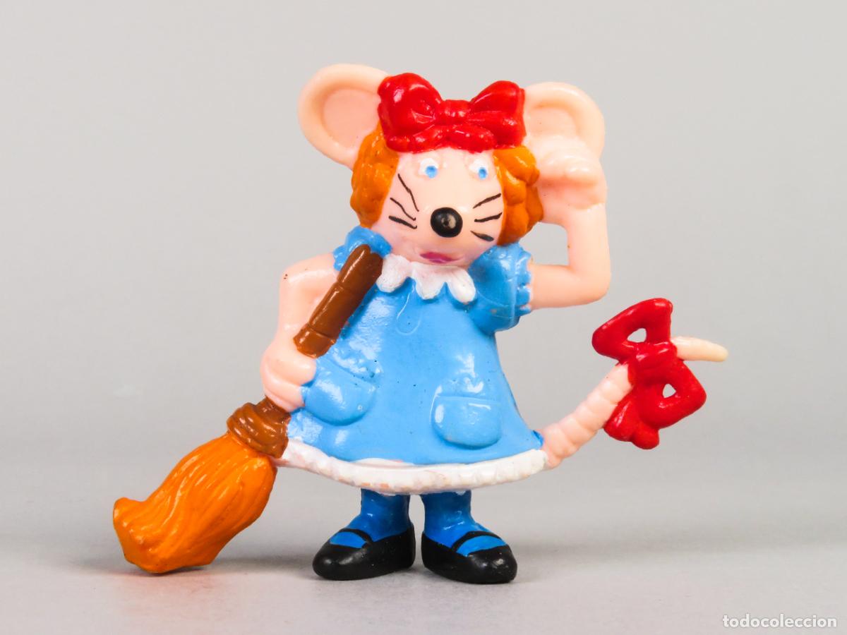 Figuras de Goma y PVC: La ratita presumida PVC Juplay Serie cuentos infantiles a&ntilde;os 80