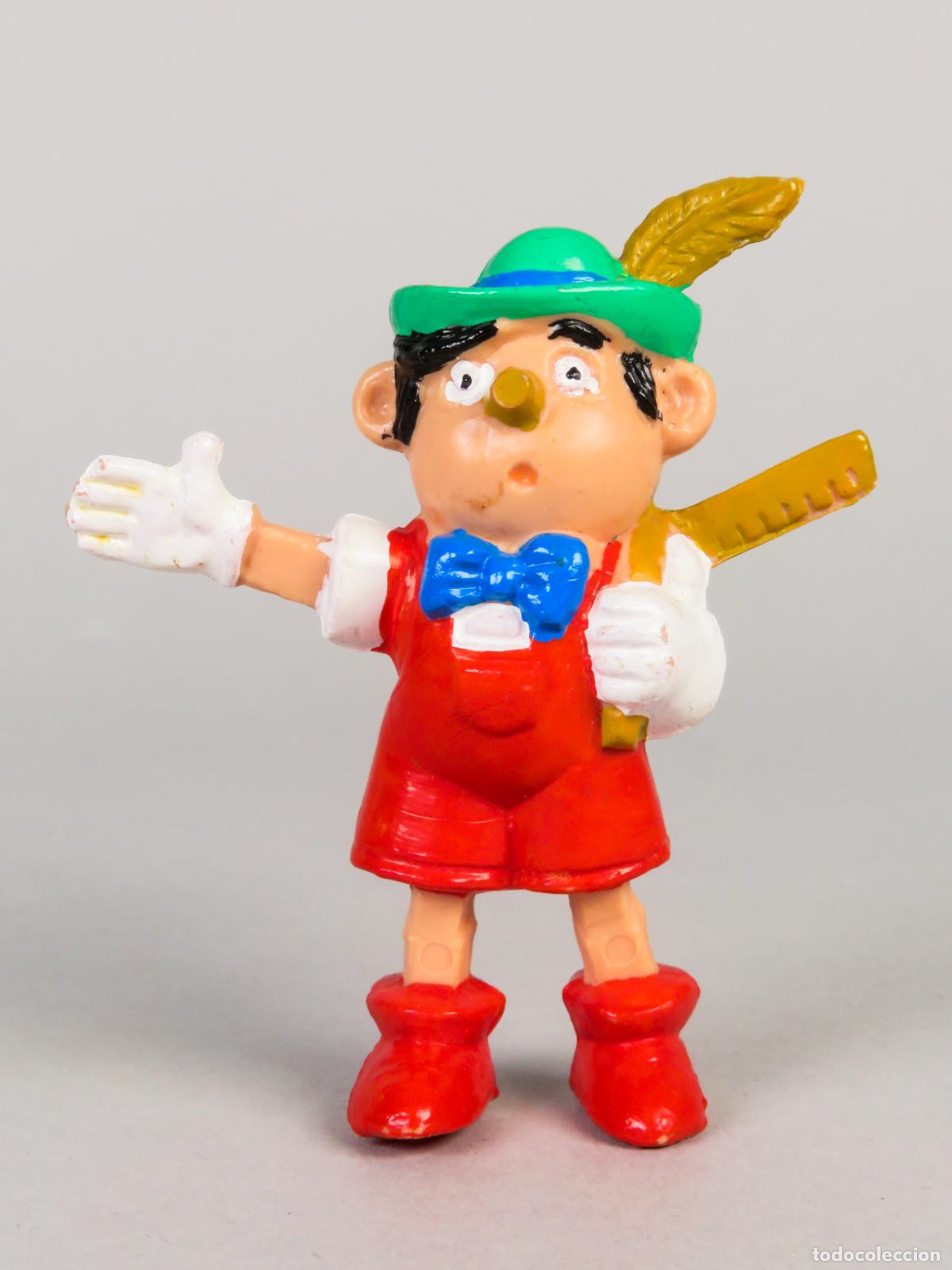 Figuras de Goma y PVC: Pinocho PVC Juplay Serie cuentos infantiles a&ntilde;os 80