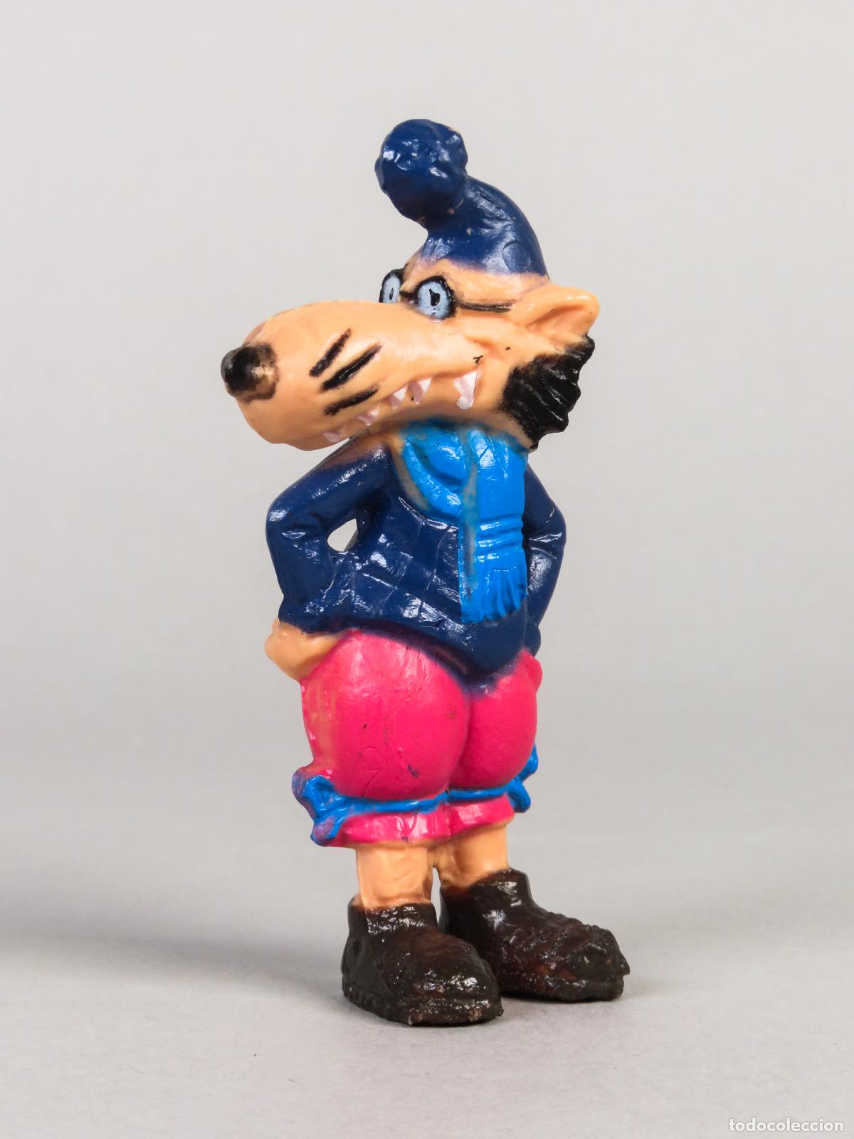 Figuras de Goma y PVC: Lobo Caperucita Roja PVC Juplay Serie cuentos infantiles a&ntilde;os 80
