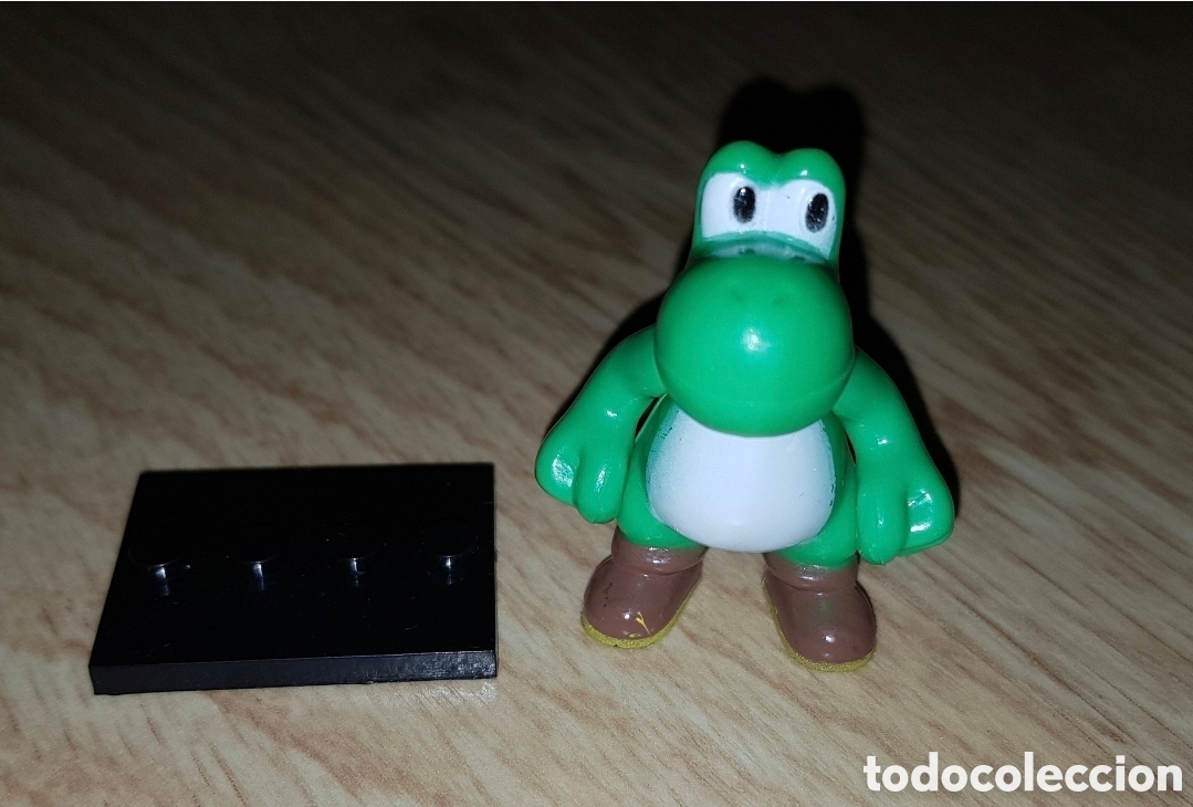 Figuras de Goma y PVC: Minifigura compatible con lego Yoshi de super Mario Bros mu&ntilde;eco
