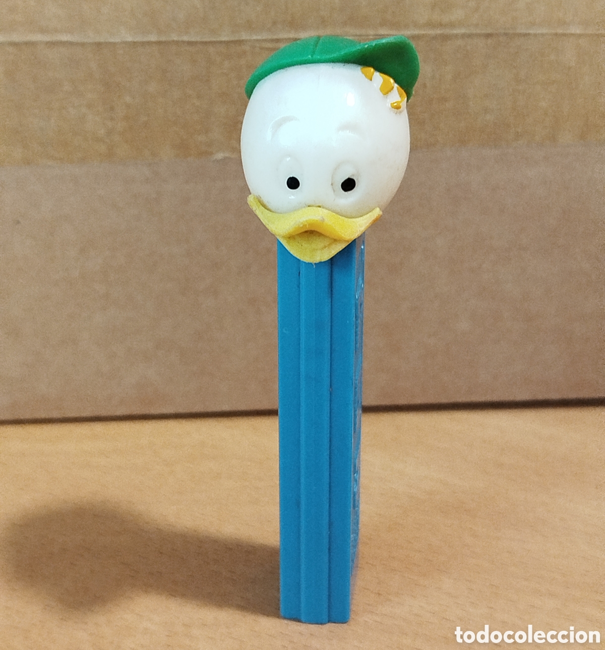Figuras de Goma y PVC Dispensador PEZ: ANTIGUO DISPENSADOR PEZ SIN PIES CARAMELOS CANDY DUCK CHILD NI&Ntilde;O PATO NO SPAIN ESPA&Ntilde;A NO FEET