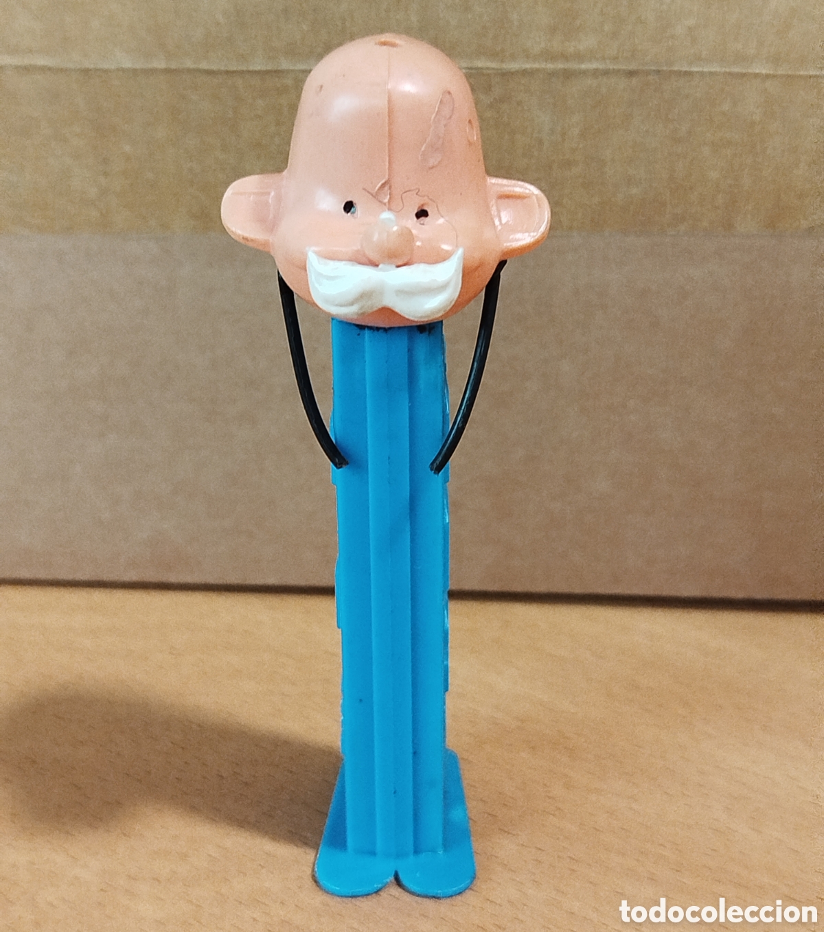 Figuras de Goma y PVC Dispensador PEZ: ANTIGUO DISPENSADOR PEZ CARAMELOS CANDY MR. UGLY SE&Ntilde;OR FEO MONSTER SERIES NO SPAIN ESPA&Ntilde;A