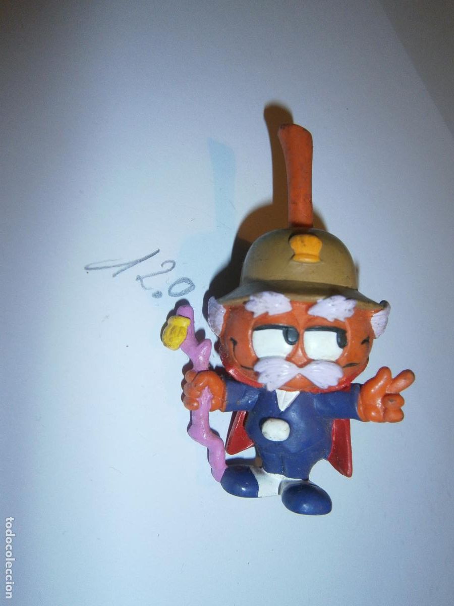 Figuras de Goma y PVC: ANTIGUA FIGURA DIBUJOS ANIMADOS - SNORKELS - GOBERNADOR WELLINGTON (GOVERNOR WETWORTH)