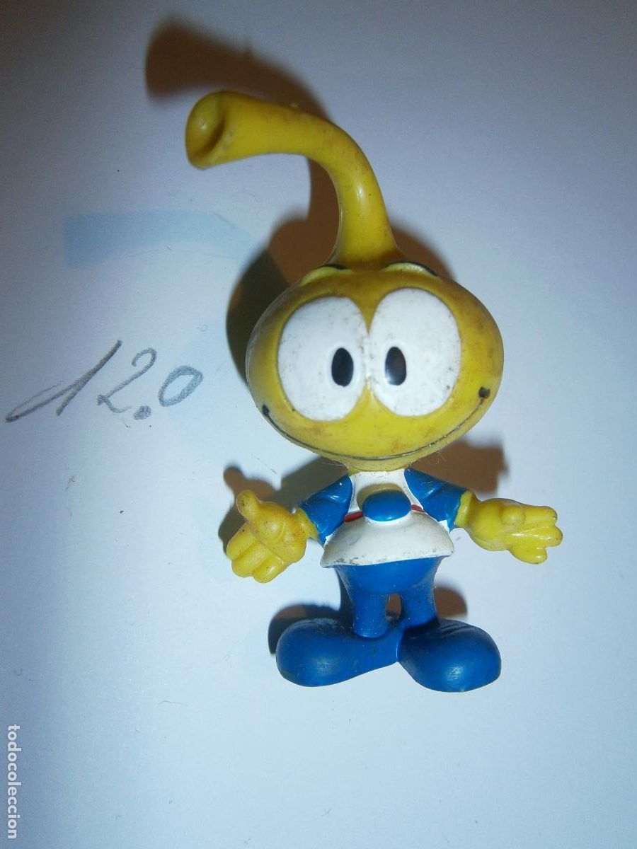 Figuras de Goma y PVC: ANTIGUA FIGURA DIBUJOS ANIMADOS - SNORKELS - TONTO (TOOTER SHELLBY)