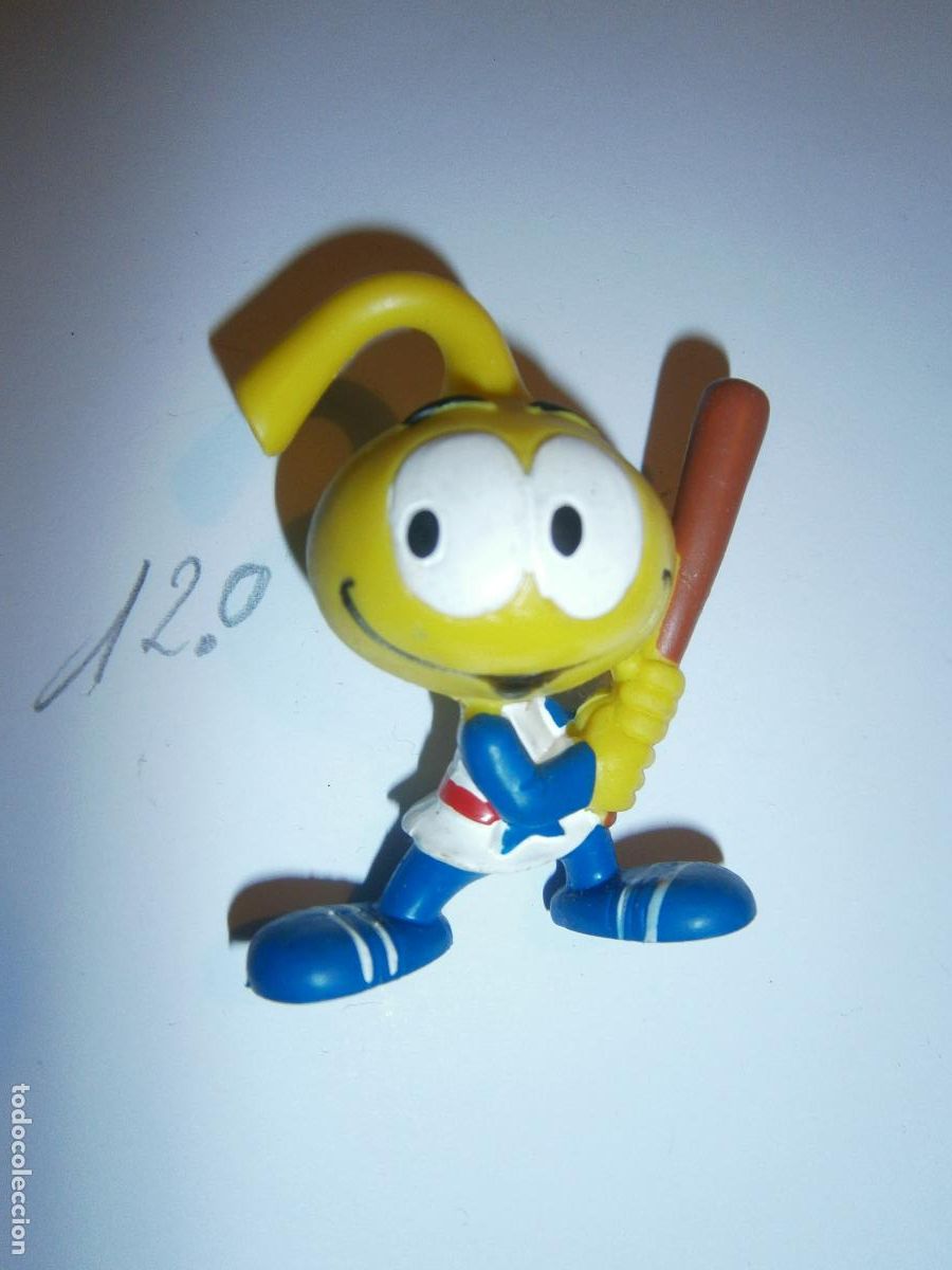 Figuras de Goma y PVC: ANTIGUA FIGURA DIBUJOS ANIMADOS - SNORKELS - TONTO (TOOTER SHERLLBY)