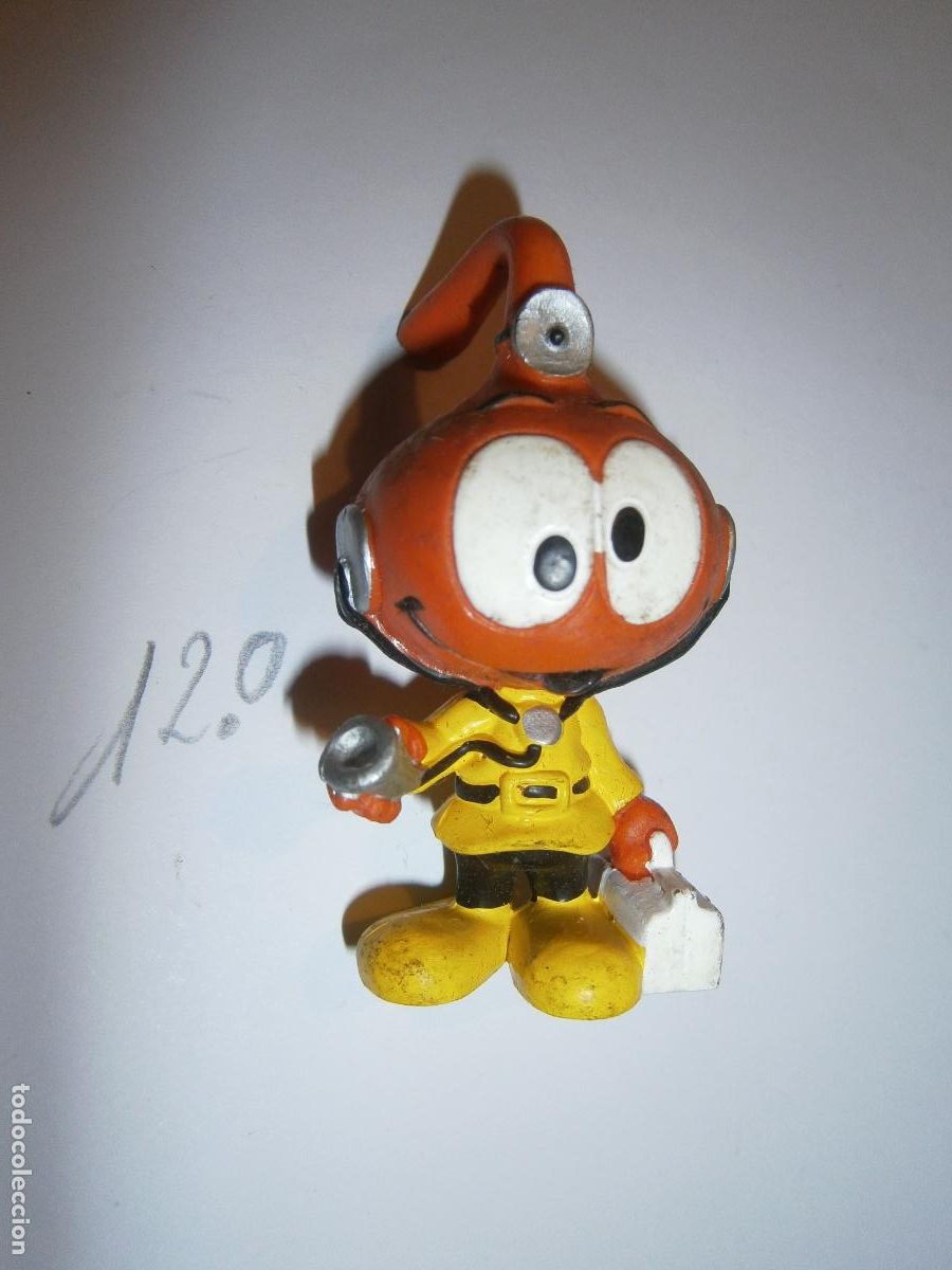 Figuras de Goma y PVC: ANTIGUA FIGURA DIBUJOS ANIMADOS - SNORKELS - DIMMY FINSTER