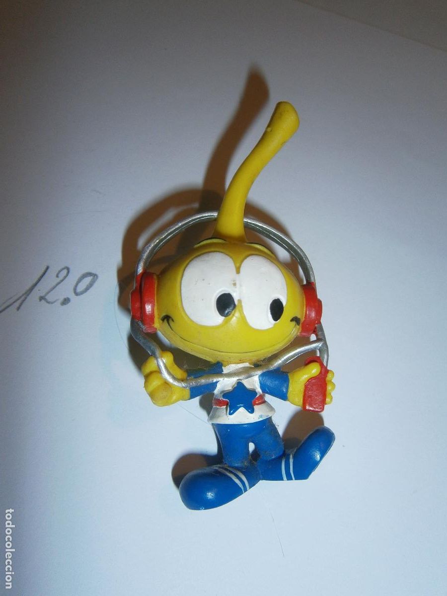 Figuras de Goma y PVC: ANTIGUA FIGURA DIBUJOS ANIMADOS - SNORKELS - TONTO (TOOTER SHERLLBY)