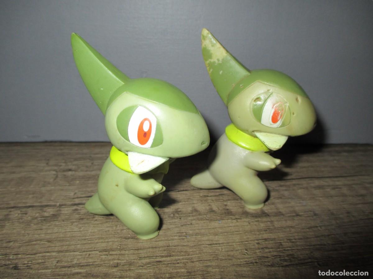 Figuras de Goma y PVC: 438- Pack 2 Figuras Axew Pok&eacute;mon - JAKKS Pacific 2011 (Vintage)
