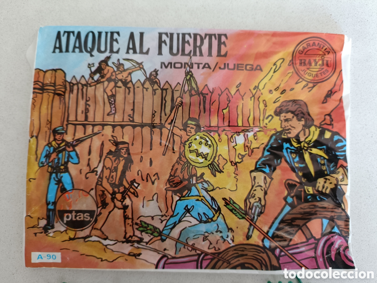 Figuras de Goma y PVC: ATAQUE AL FUERTE - BAYJU - COMPLETO - ESTILO A MONTAPLEX