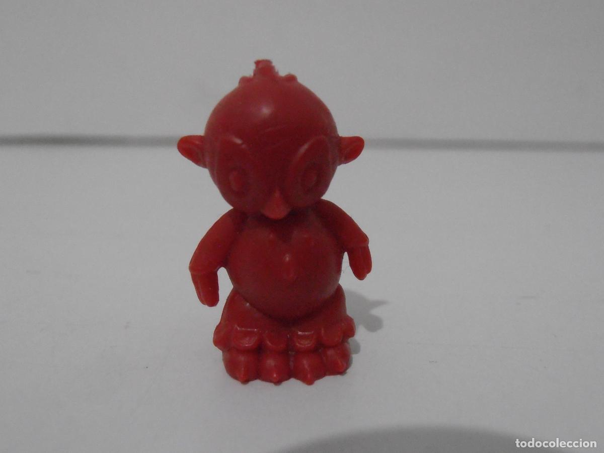 Figuras de Borracha e PVC: FIGURA DUNKIN, OLIVER EL BUHO WARNER, ROJO OSCURO