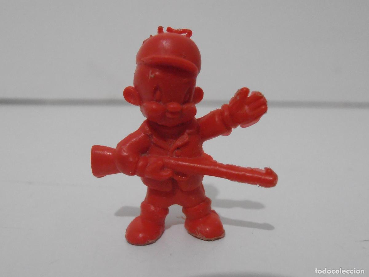 Figuras de Borracha e PVC: FIGURA DUNKIN, ELMER FUDD WARNER, ROJO