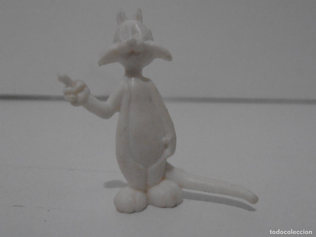 Figuras de Borracha e PVC: FIGURA DUNKIN, GATO SILVESTRE WARNER, BLANCO