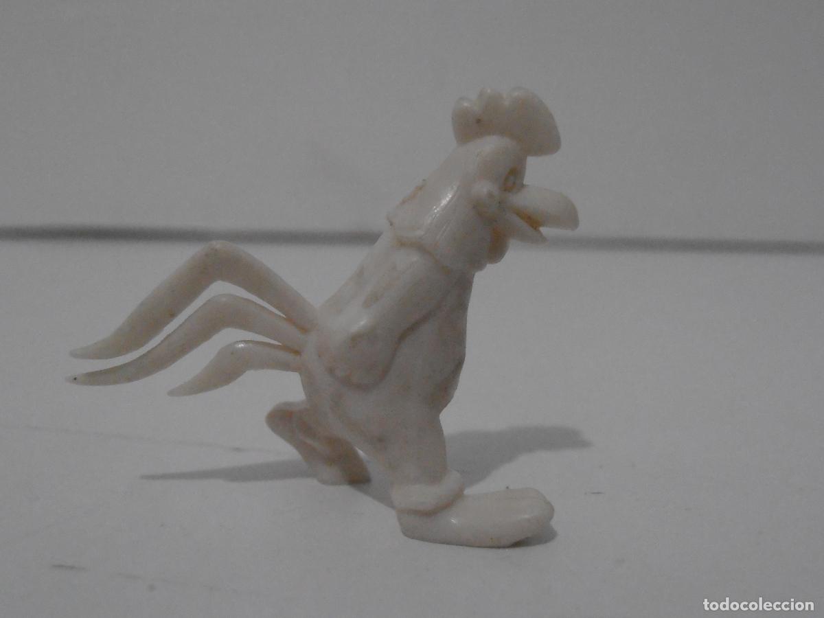 Figuras de Goma y PVC: FIGURA DUNKIN, GALLO CLAUDIO WARNER, BLANCO