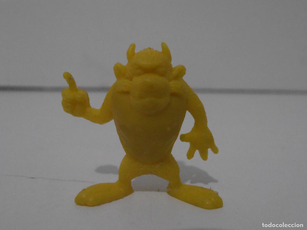 Figuras de Goma y PVC: FIGURA DUNKIN, DEMONIO TAZMANIA TAZ WARNER, AMARILLO
