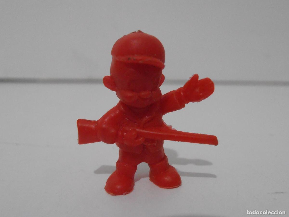 Figuras de Goma y PVC: FIGURA DUNKIN, ELMER FUDD WARNER, ROJO